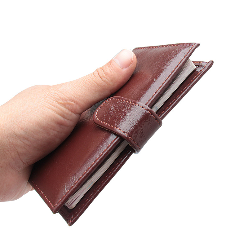 Men'S Accessories Case - Etui na paszport z olejowanej skóry