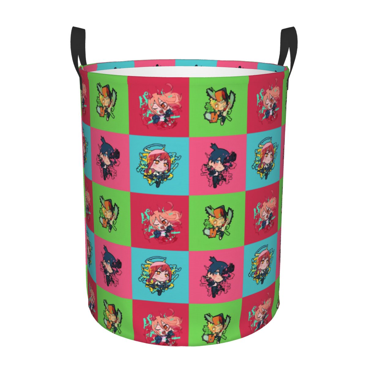 Men Accessories Hamper - Kosz na pranie w kratę z