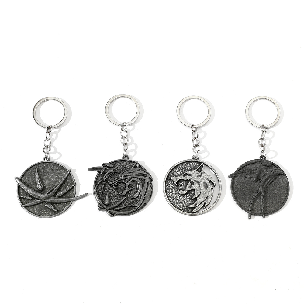 Brelok Vintage z Głową Wilka,  – Men'S Accessories Vintage recenzja i cena