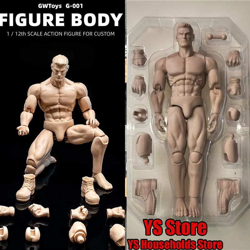 Gwtoys G001 1/12 Mocny Biały M – Men Accessories Drawing recenzja i cena