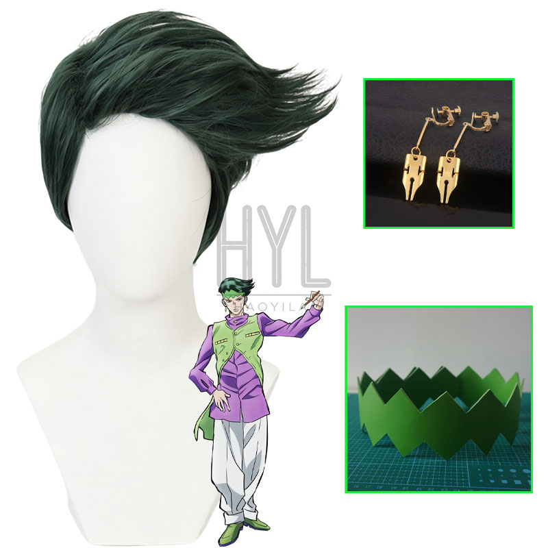Peruka cosplayowa Anime JOJO R – Men Accessories Earrings recenzja i cena