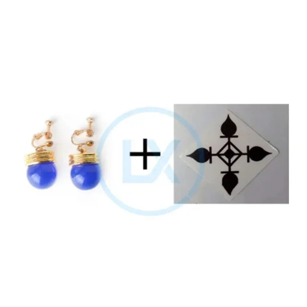 Akcesoria do cosplayu anime Ma – Men Accessories Earrings recenzja i cena