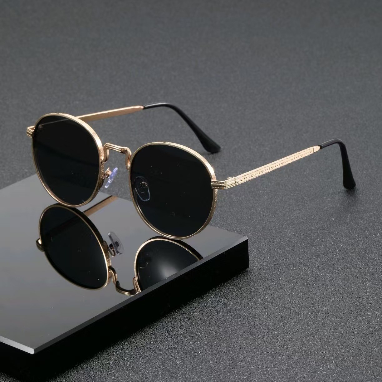 Klasyczne okrągłe okulary prze – Men'S Accessories Vintage recenzja i cena