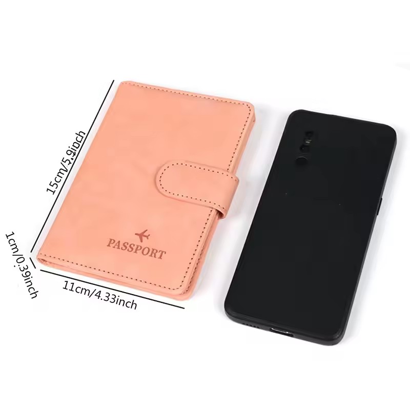 Skórzane etui na paszport z bl – Men'S Accessories Case recenzja i cena