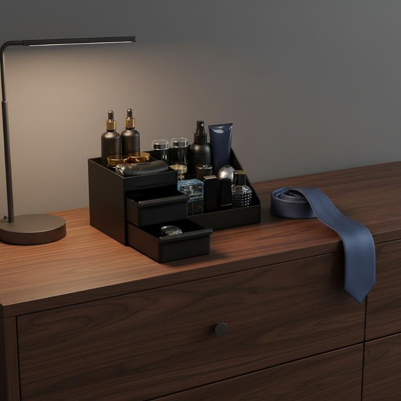 Organizer na perfumy męskie 3  – Men Accessories Drawer recenzja i cena